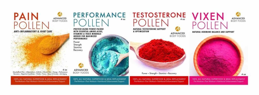 Advanced Body Foods Pine Pollen Superfood Supplements