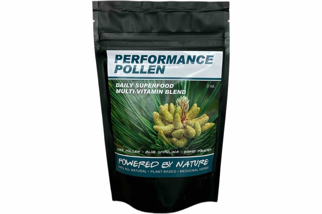 Advanced Body Foods Performance Pollen _ Pine Pollen Superfood Supplement Blend With Blue Spirulina