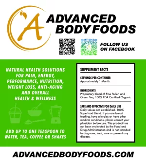 Advanced Body Foods Weight Loss Pollen