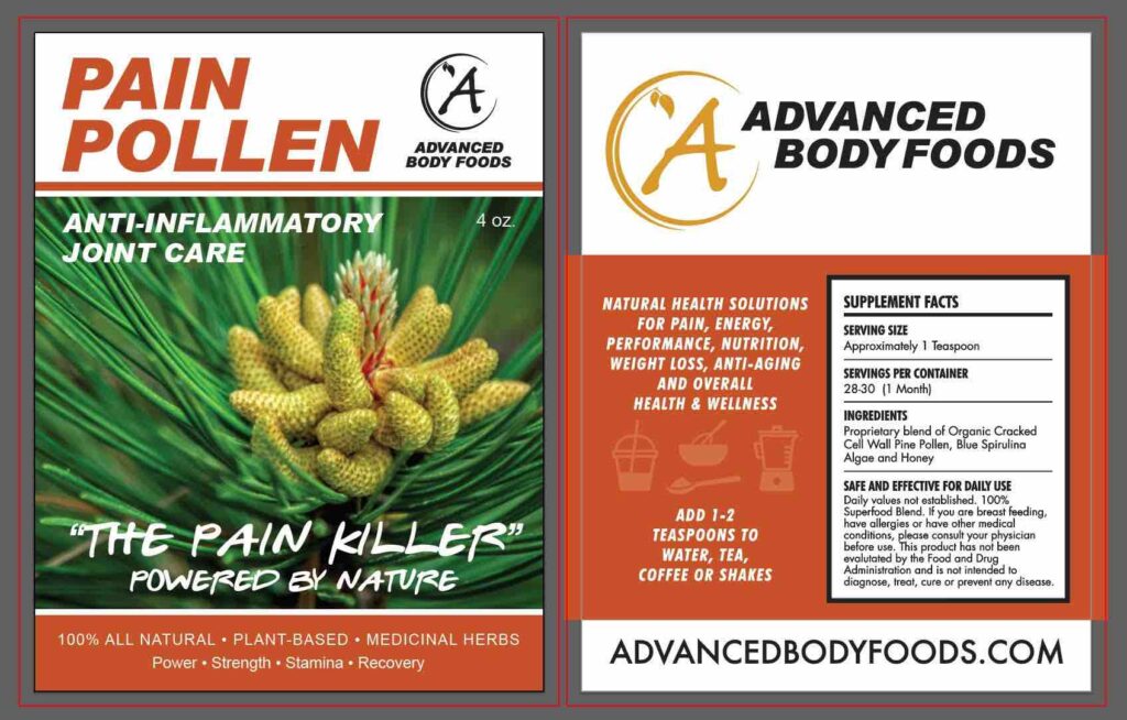 Advanced Body Foods Pain Pollen