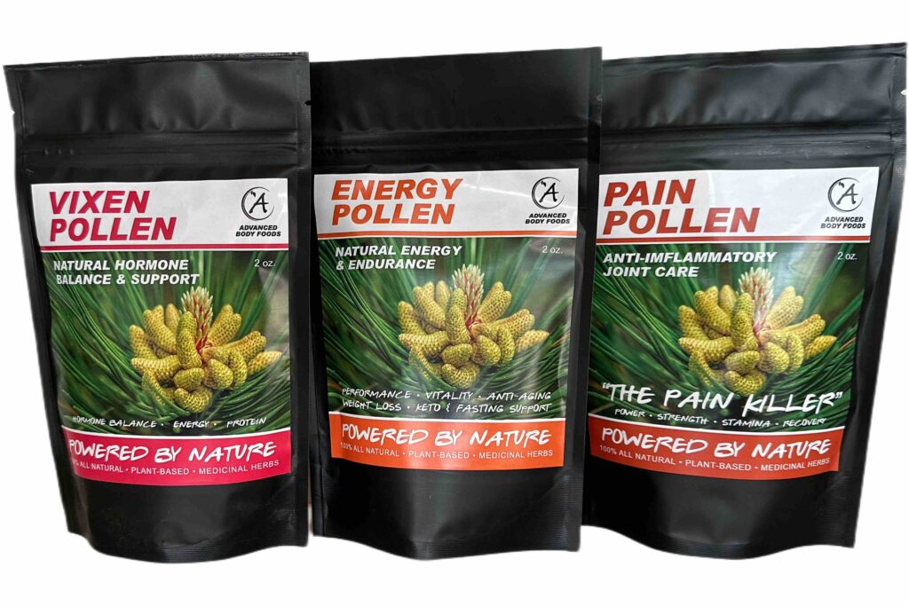 Advanced Body Foods Women's Pine Pollen Blends - Superfood Pack