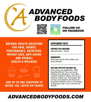 Advanced Body Foods Energy Pollen