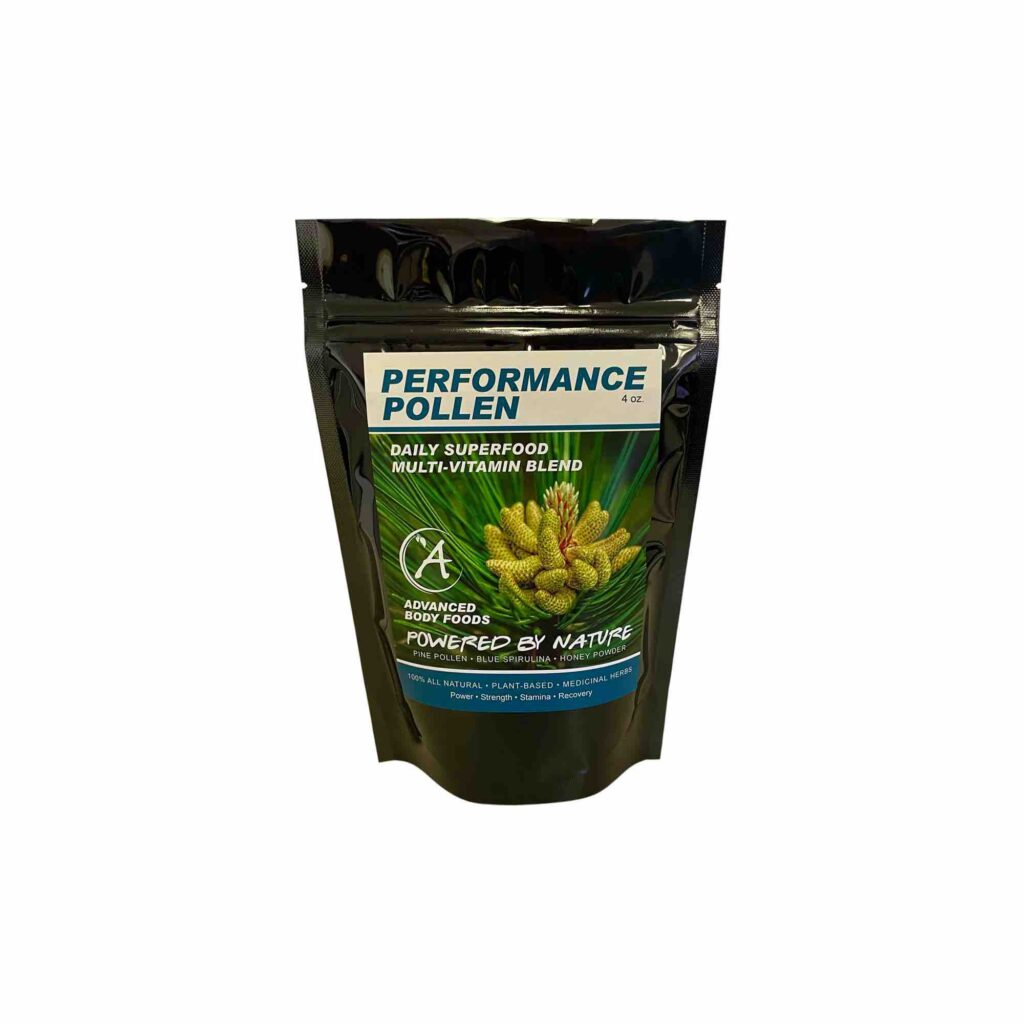 Advanced Body Foods Performance Pollen - Powered By Blue Spirulina - Blue Spirulina For Training Optimization