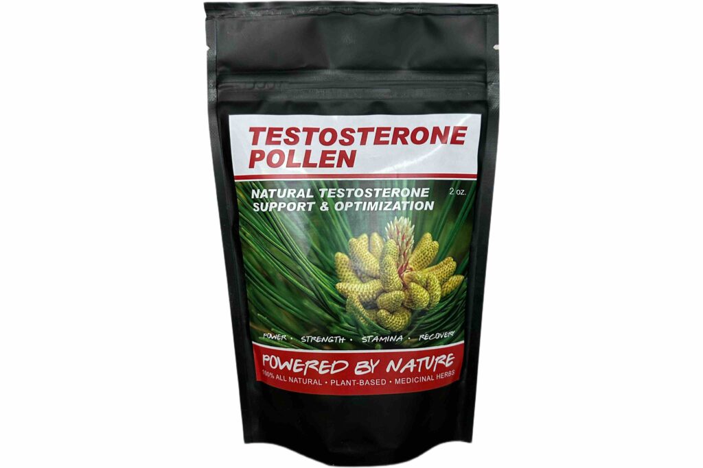 Advanced Body Foods Testosterone Pollen - Natural Testosterone Supplement - Plant Based Testosterone
