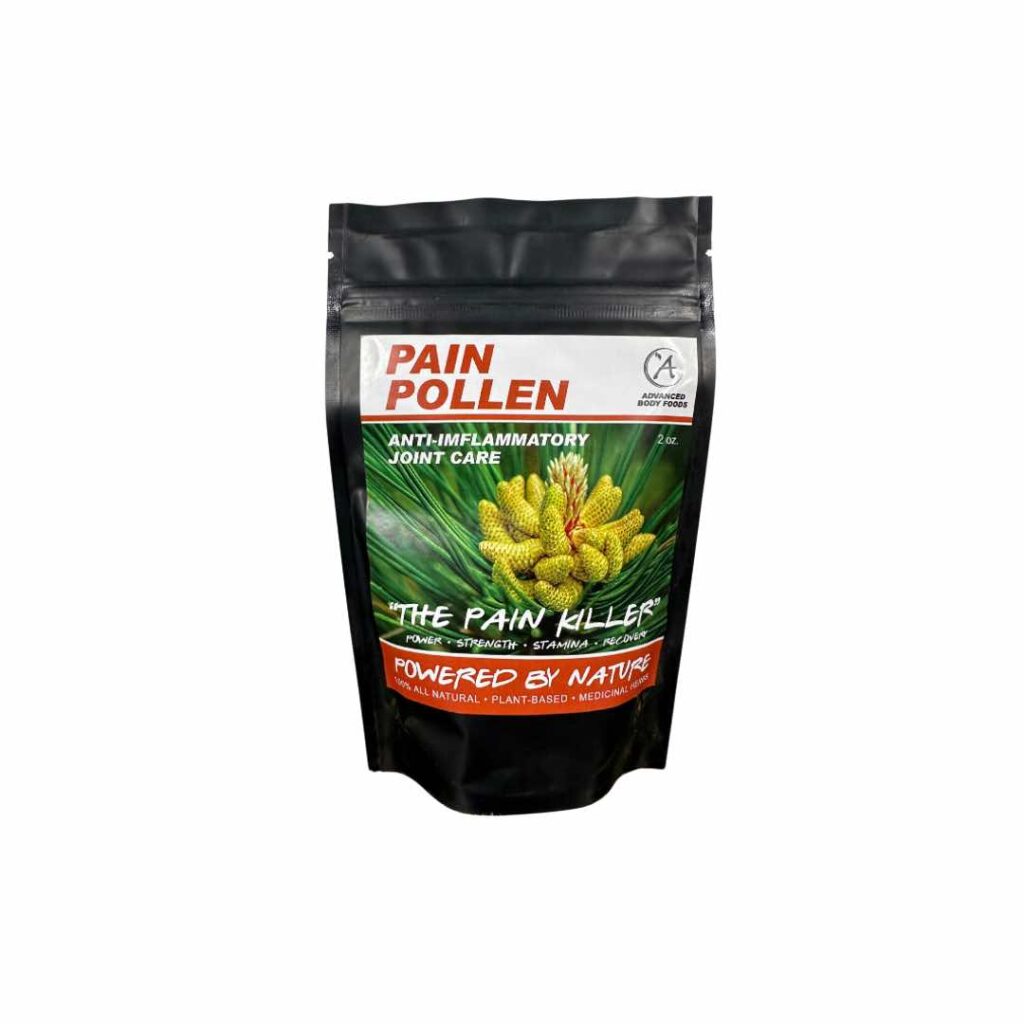 Advanced Body Foods Pain Pollen - Natural Pain and Inflammation Relief Superfood Supplement