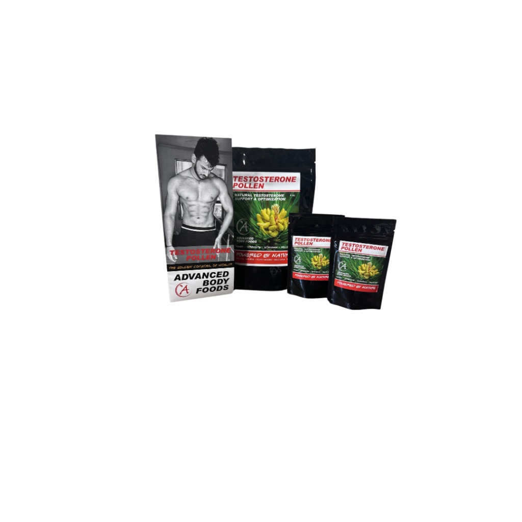 Best Natural Testosterone Superfood Supplement - Testosterone Pollen - Advanced Body Foods