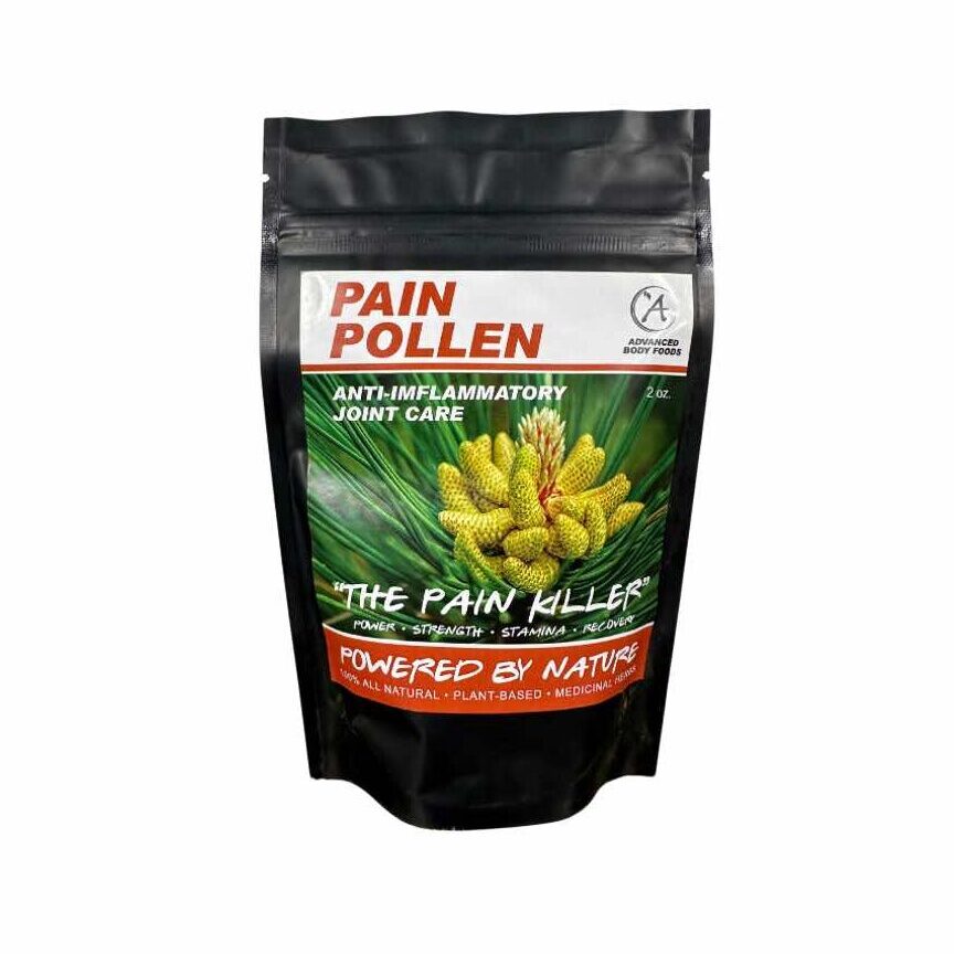 Advanced Body Foods Pain Pollen Superfood Supplement For Pain Relief